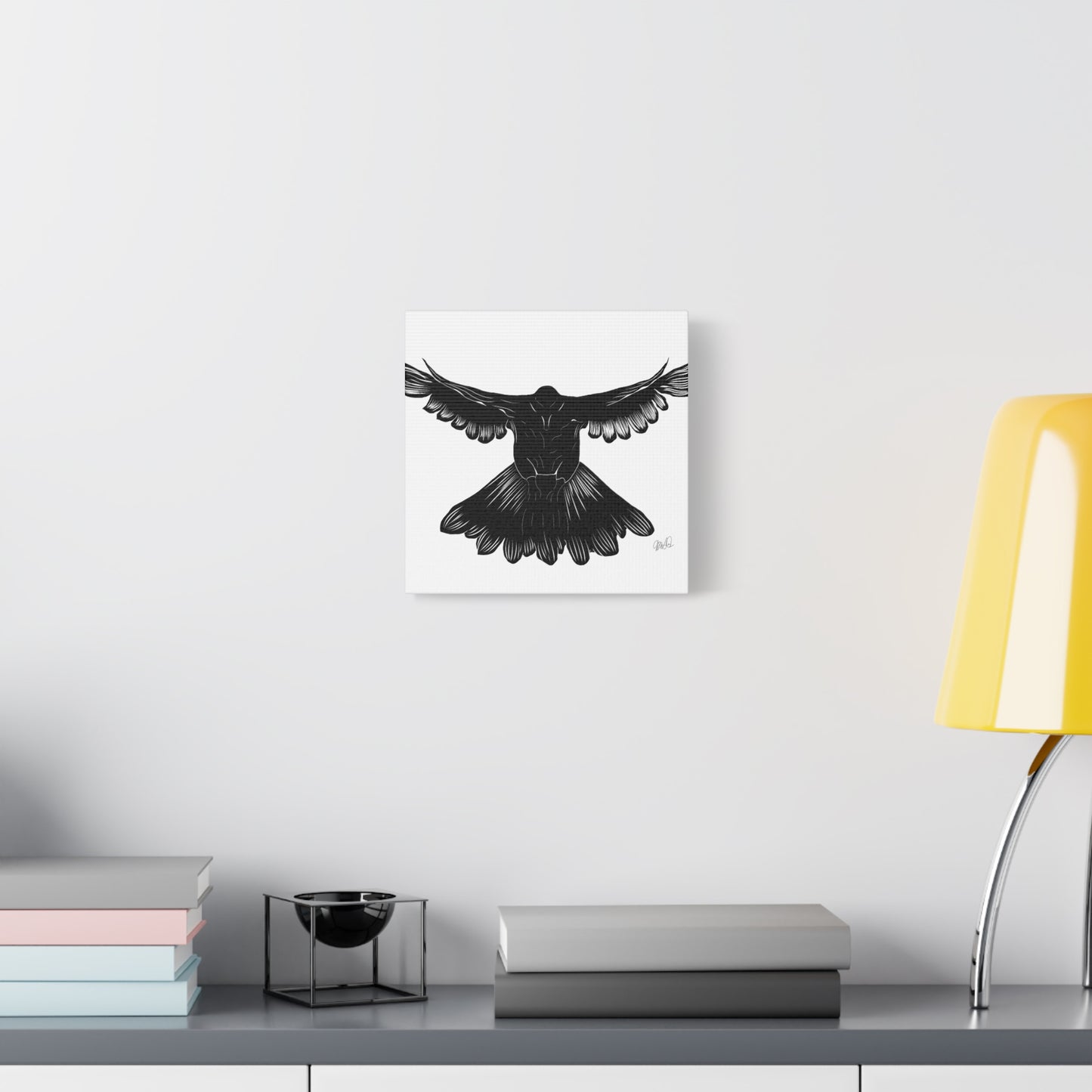 Dove No. 3 Canvas Wall Art - Elegant Floral Decor for Home, Pentecost & Easter